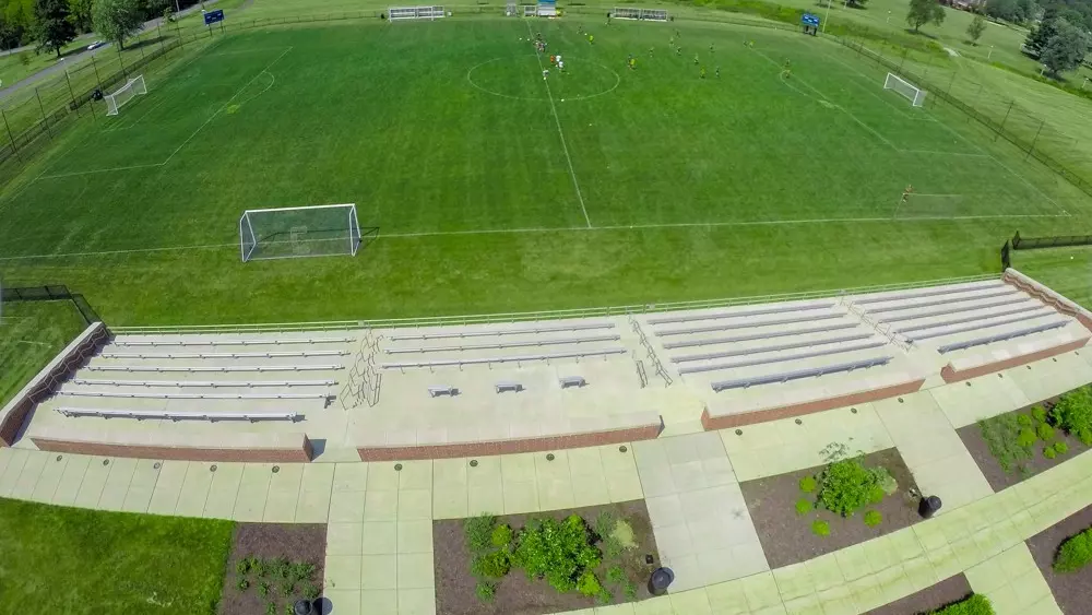 DeSales University soccer field and campus grounds